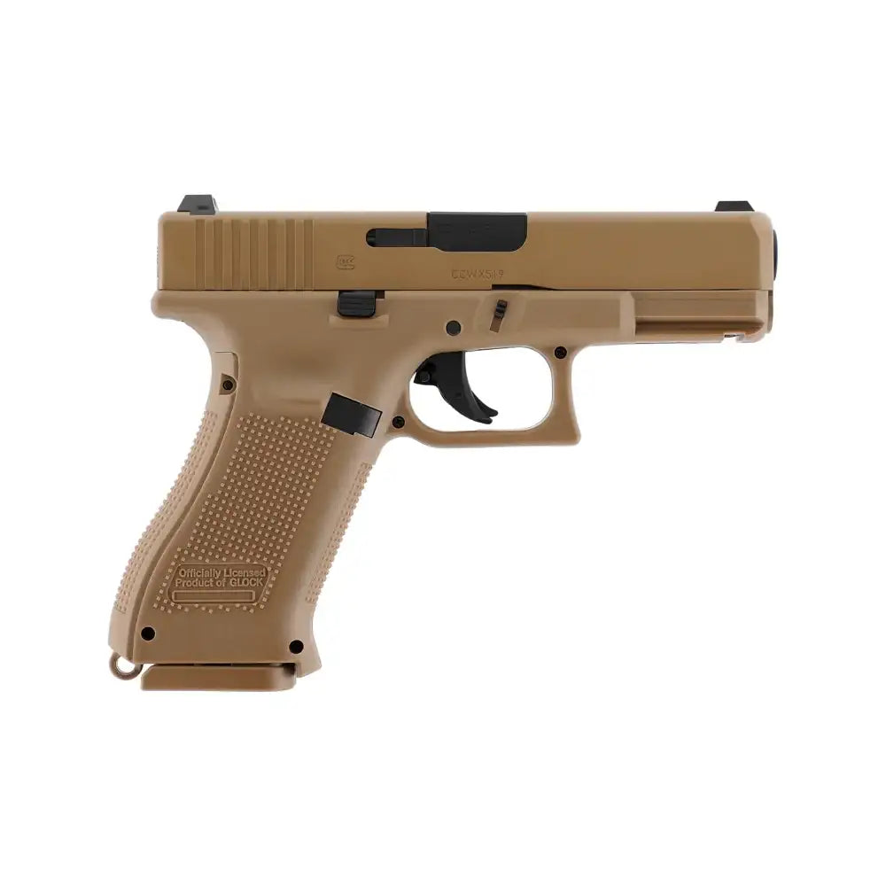 Glock 19X FDE - 4.5mm Luftpistol - Game-On.no