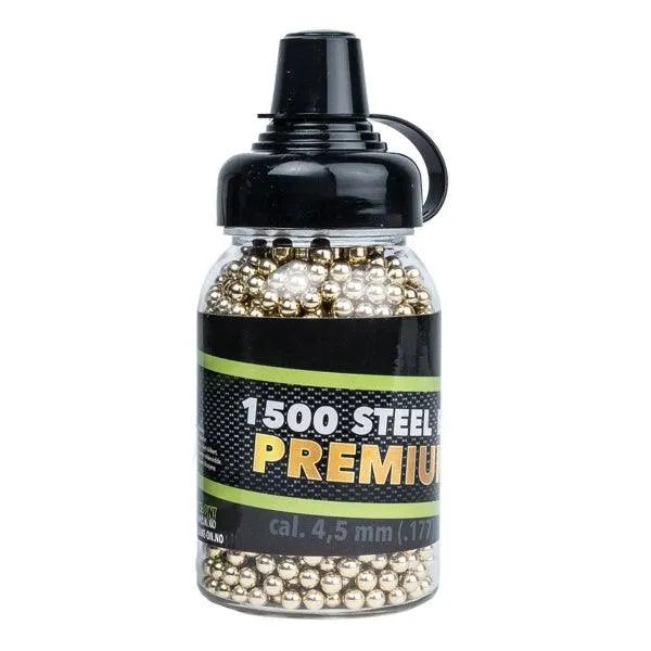 GO! Premium BB Steel Shots - 1500stk - Game-On.no