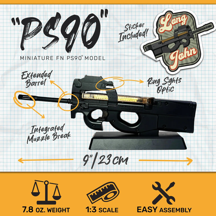 Goatguns - Mini FN PS90 Carbine Long - Replika Modell - Game-On.no
