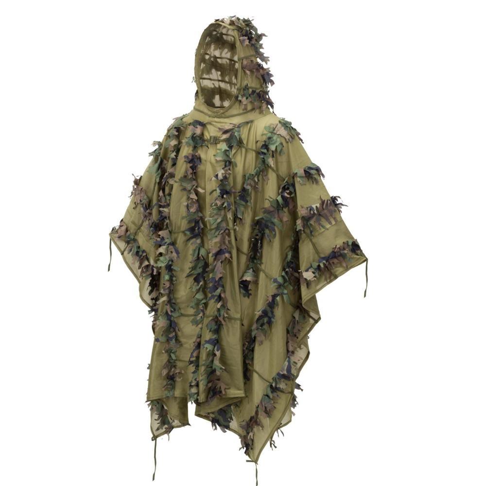 Helikon-Tex - Leaf Ghillie Poncho - US Woodland - gameon.eu