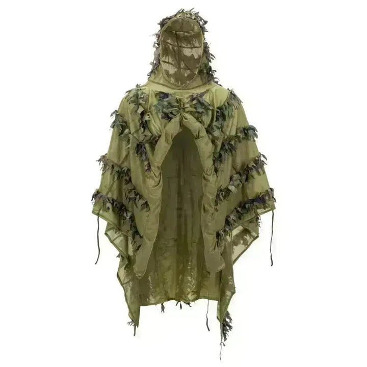 Helikon-Tex - Leaf Ghillie Poncho - US Woodland - Game-On.no