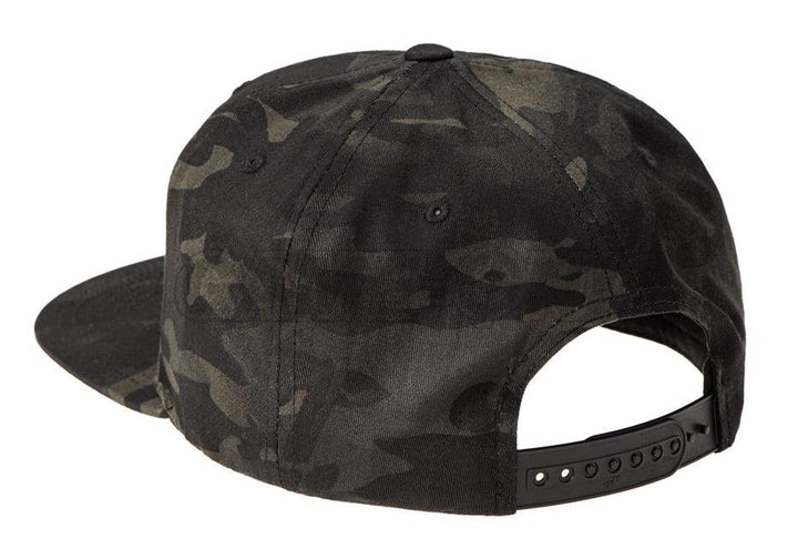 Klassisk Snapback Caps - Svart Multicam - gameon.eu