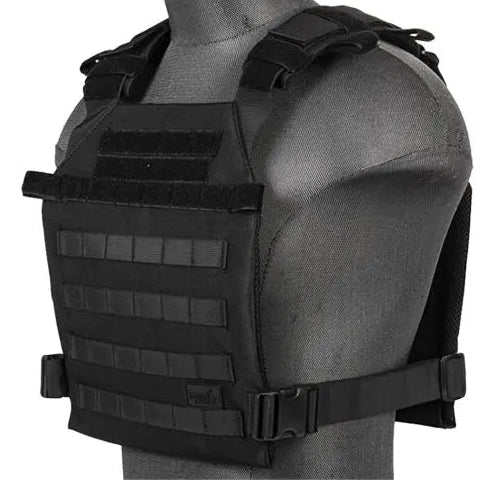 LT - Lightweight MOLLE Plate Carrier 1000D – Svart
