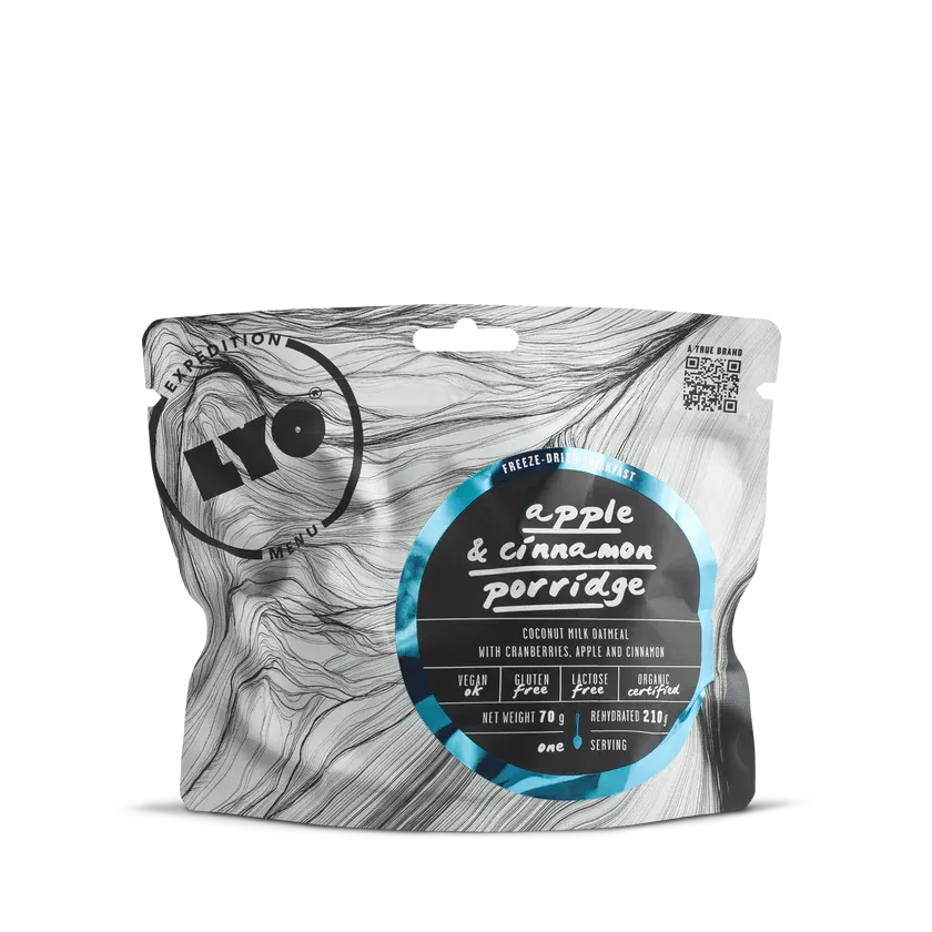 LYOFOOD Eple- og kanelgrøt – Glutenfri frokost med naturlige ingredienser - Game-On.no