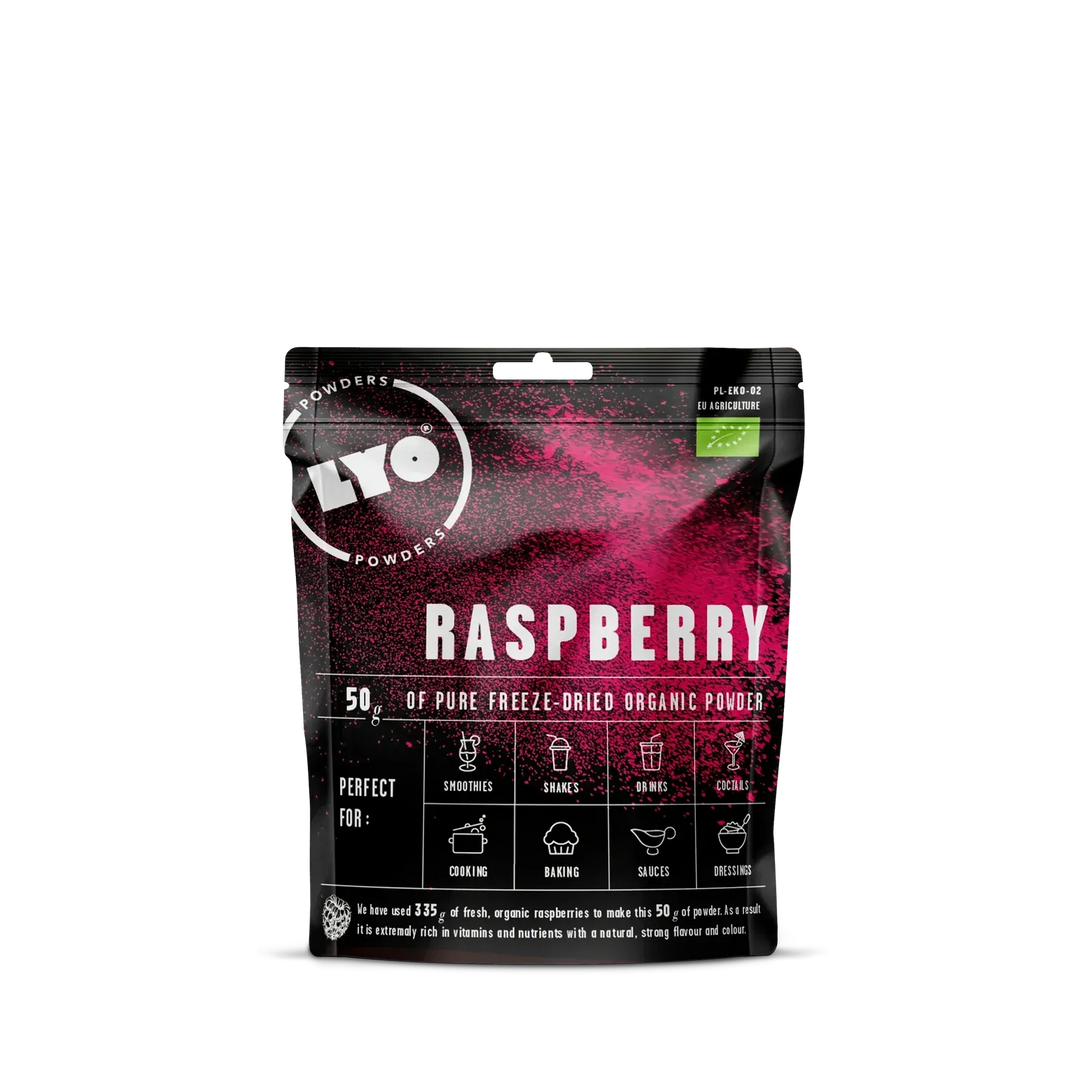 LYOFOOD - Økologisk LYOFOOD Økologisk Bringebærpulver – Superfrukt til smoothie, grøt og baking - Game-On.no