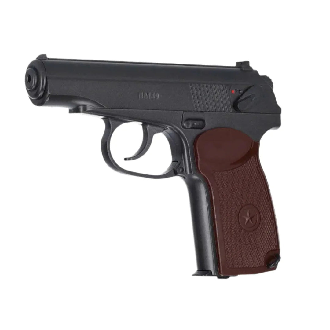 Makarov PM49 - CO2 Drevet Luftpistol med Blowback - 4.5mm BB - Game-On.no