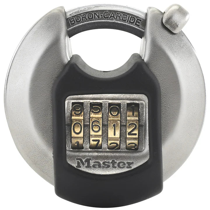 MasterLock - 70mm Høysikkerhets Kombinasjonslås i Rustfritt Stål - Game-On.no