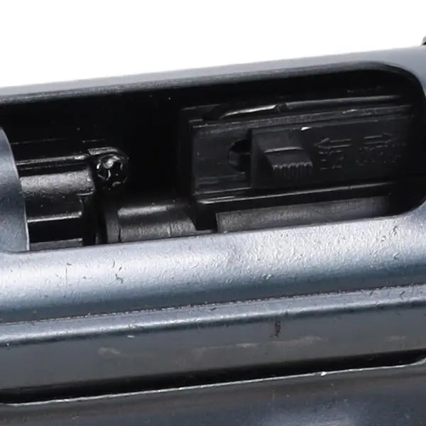 Specna Arms Schmeisser MP41 Retro, nærbilde av åpen låskasse