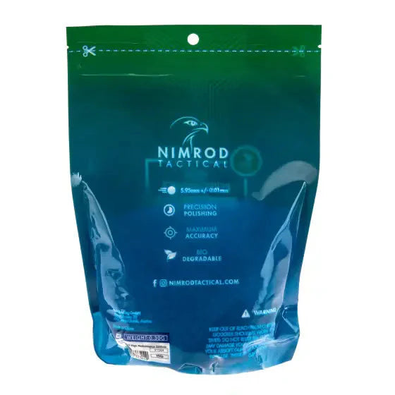 Nimrod - 0.30g Bio Softgunkuler High Performance - 3335stk