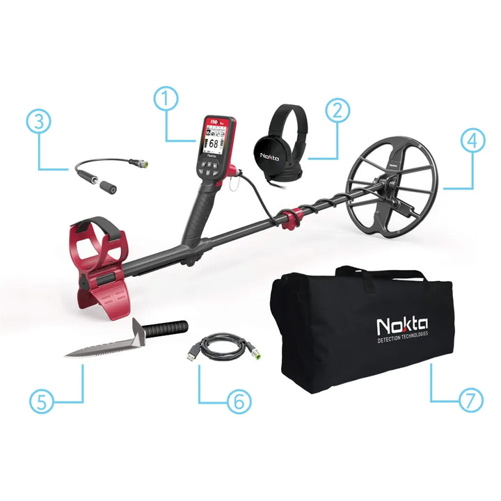 Nokta - FindX Pro Metal Detector - Complete Starter Pack