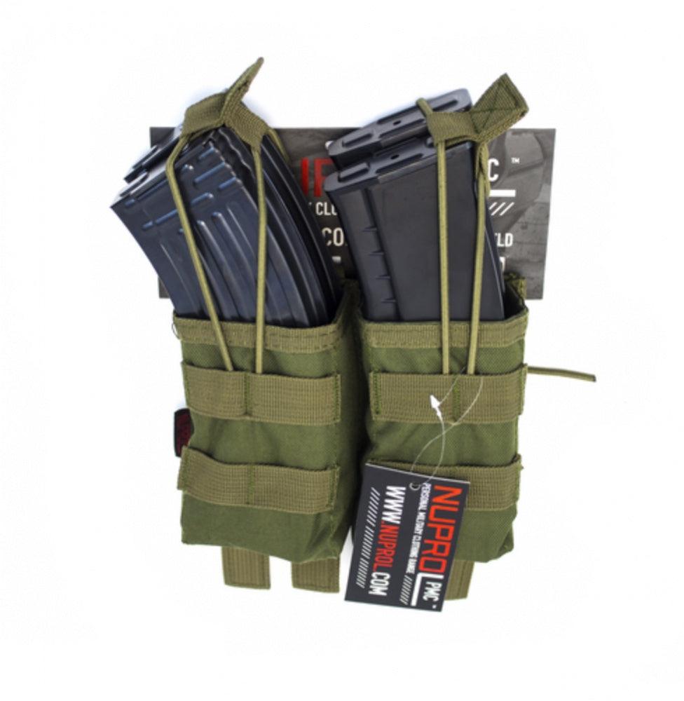 Nuprol PMC AK Double Mag Pouch - Olive - gameon.eu