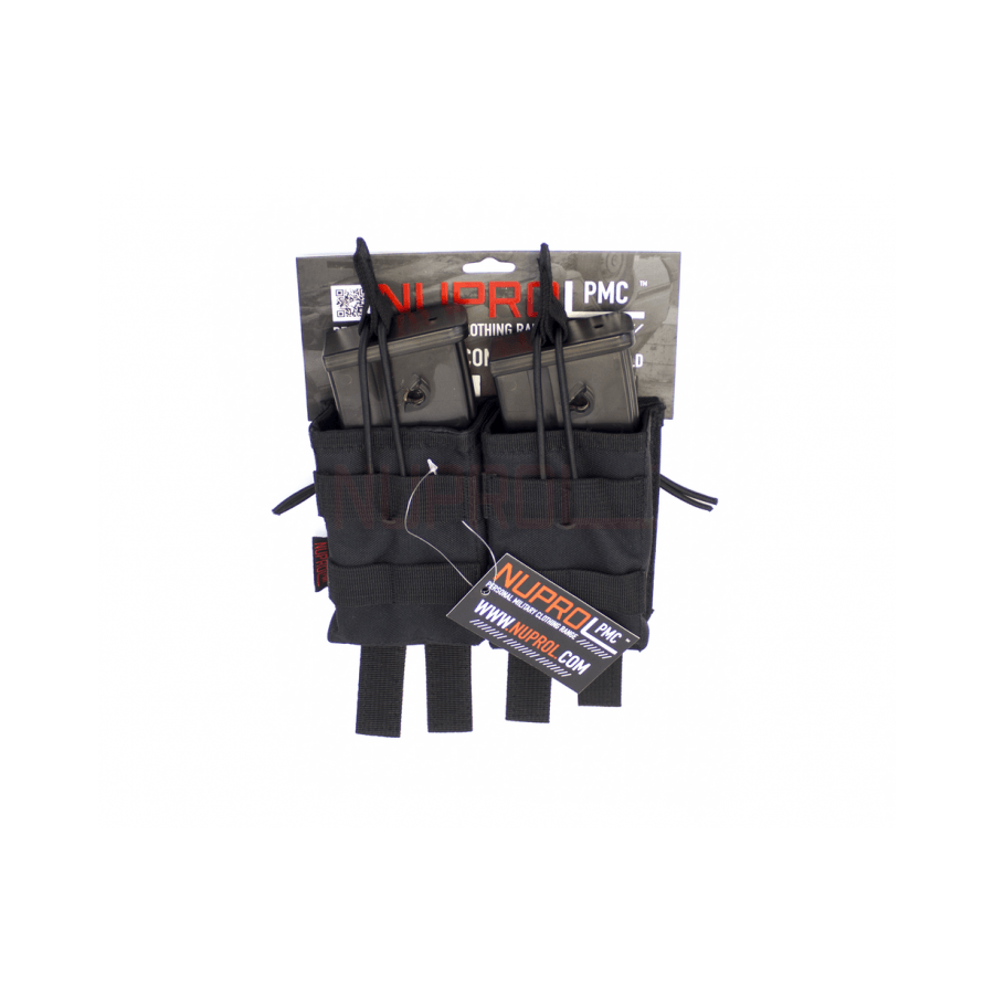 Nuprol PMC Double Mag Pouch til G36 - Sort - gameon.eu