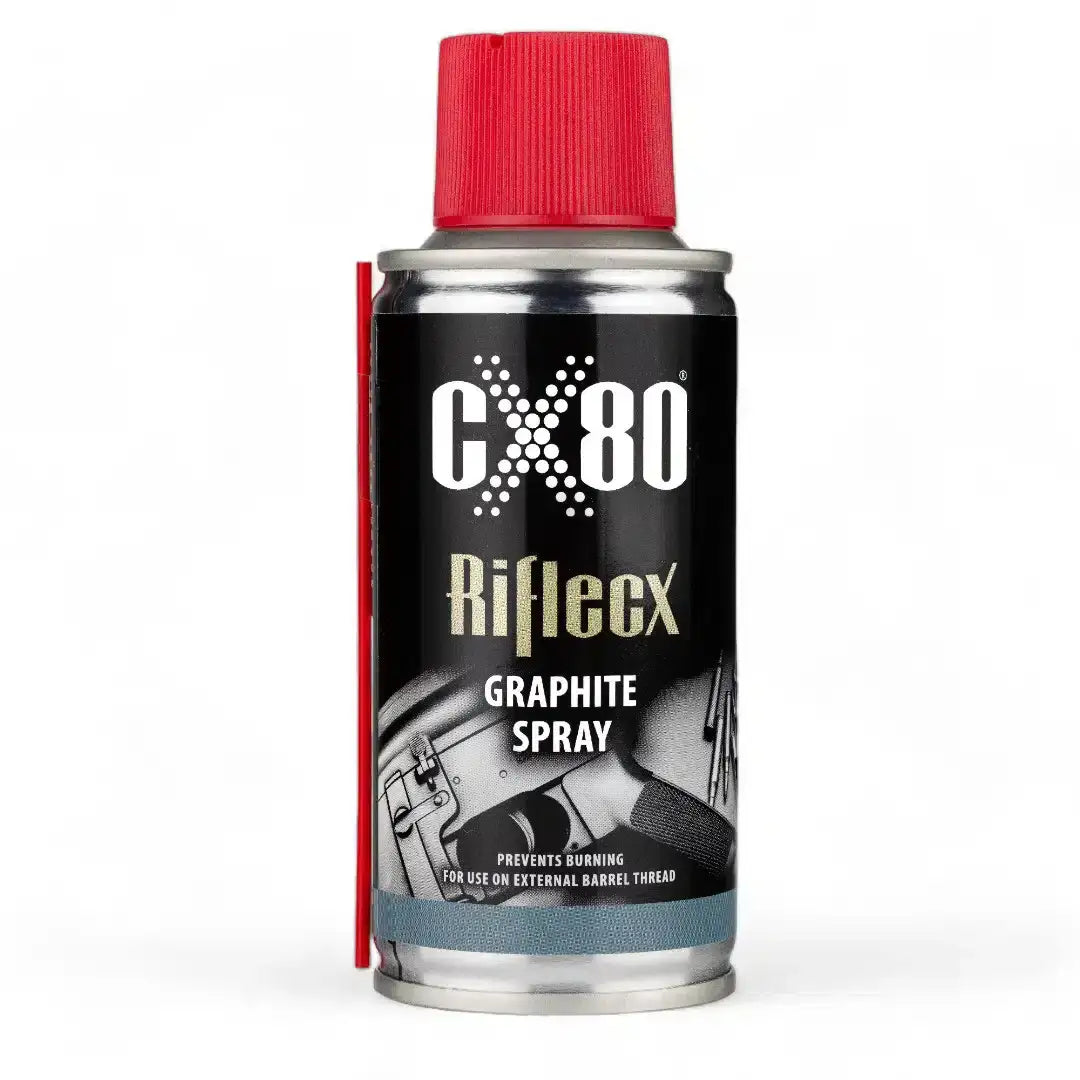 RifleCX Grafittspray 150ml – Tørrsmøring for høy belastning - Game-On.no