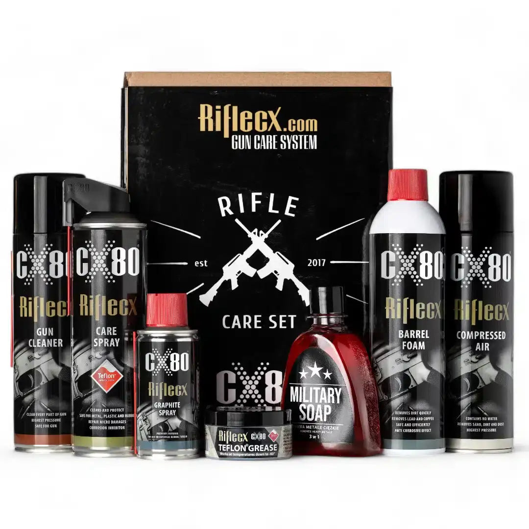RifleCX Rifle Set – Rengjøringssett for rifler og salonggevær - Game-On.no