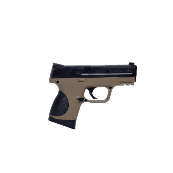 S&W M&P9C Fjærdrevet Softgunpistol - Tan