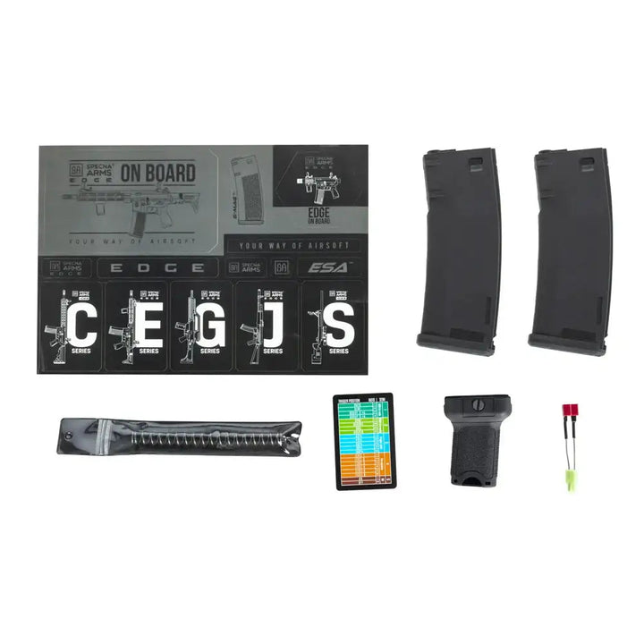 Specna Arms - E05 EDGE Light Ops Elektrisk Softgunrifle - Svart - Game-On.no