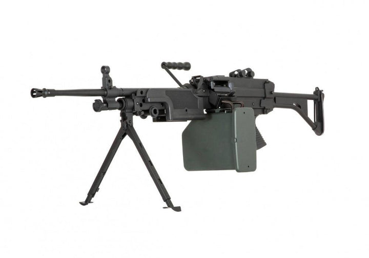 Specna Arms - M249 MK1 Core Elektrisk Maskingevær - Svart - gameon.eu