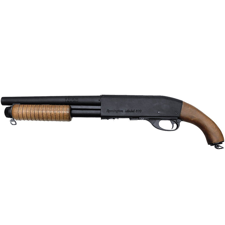 M870 Short - Spring Operated Softgun Shotgun - Wood