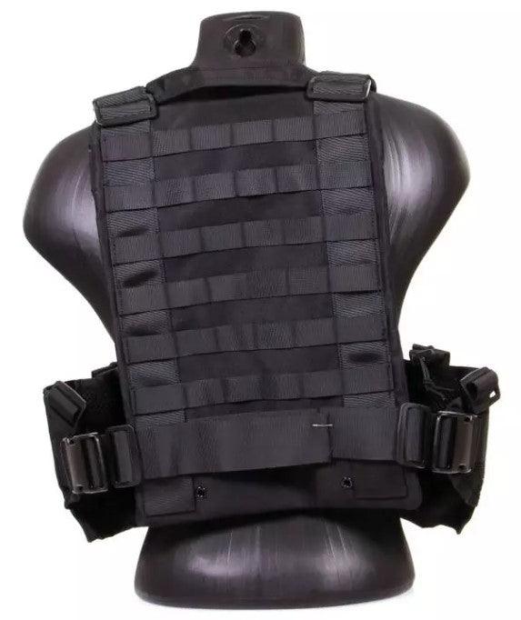 Swiss Arms Taktisk Molle Vest - Svart - gameon.eu