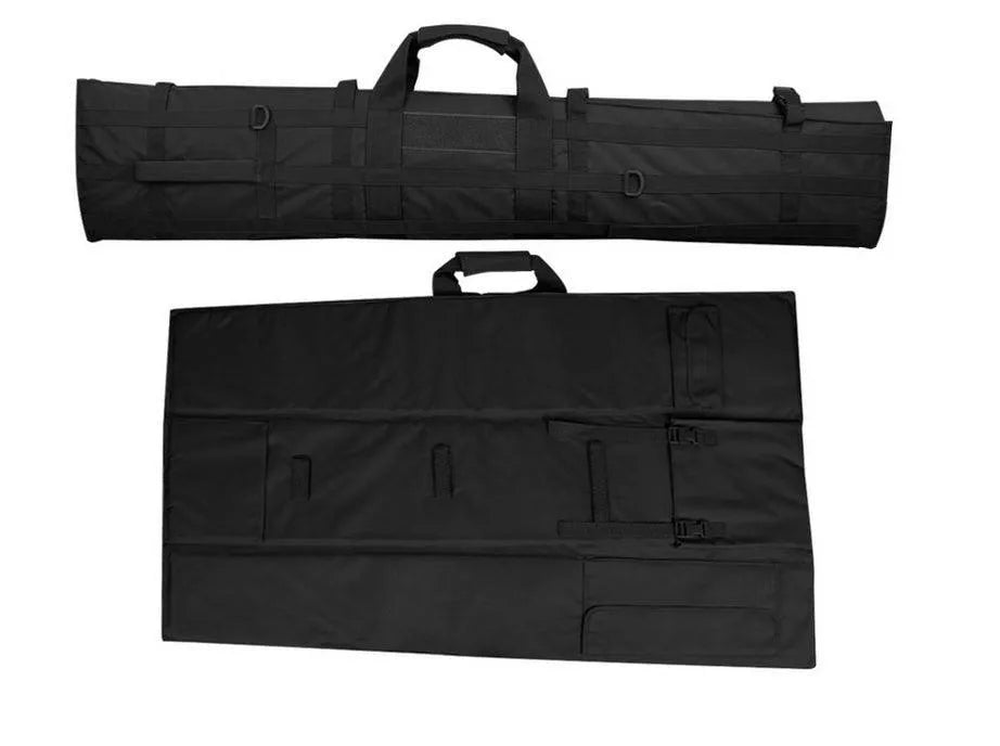 Tactical Ops - Riflebag / Skytematte - 120x64cm - Svart - Game-On.no