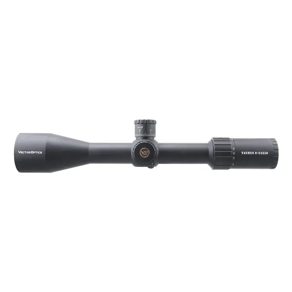 Vector Optics Tauron 6-24x50 HD SFP kikkertsikte, sideprofil