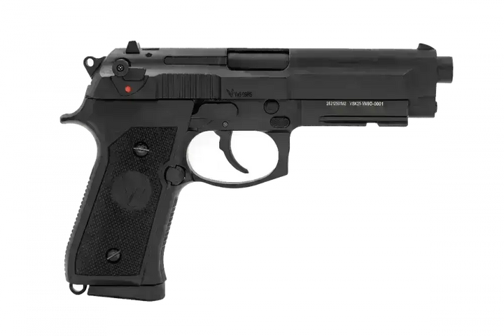 VORSK VM9 Osiris – Gassdrevet Softgunpistol med Full-Auto (Sølv) - Game-On.no