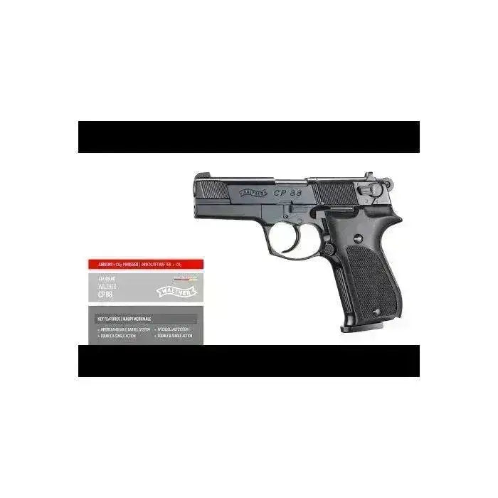 Walther CP88 Nickel Co2 Luftpistol 4.5mm – Presis tysk klassiker - Game-On.no