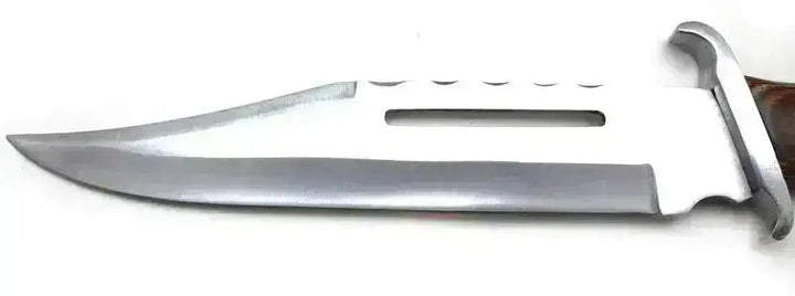 WT - Rambo Style Kniv med Premium Lærslire - Game-On.no