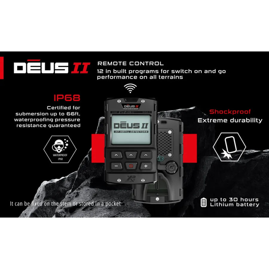 XP - DEUS II RC Metalldetektor - 28FMFRC - Game-On.no