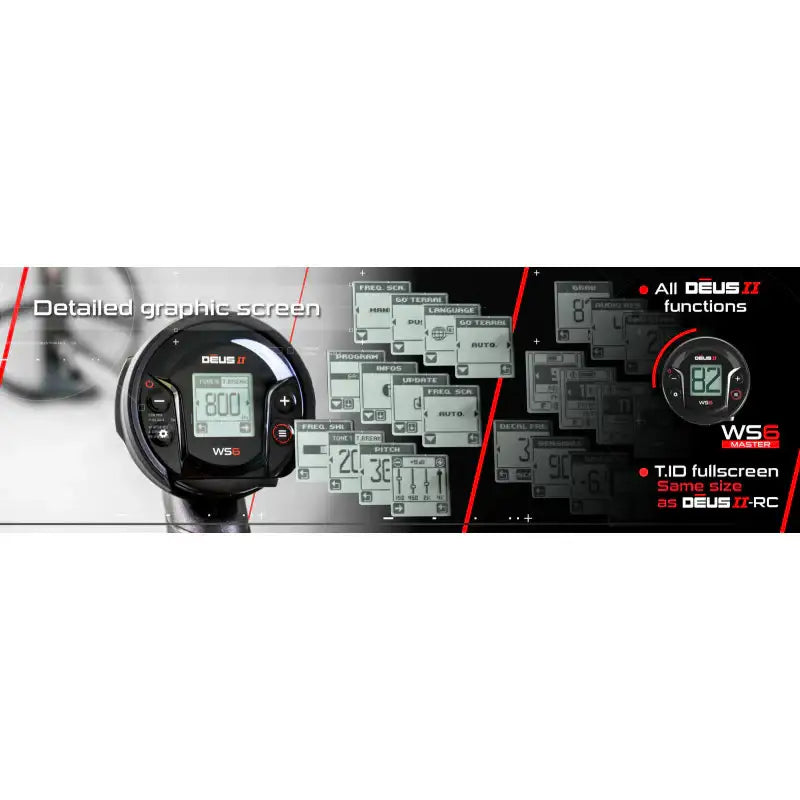 XP - DEUS II WS6 Master Metalldetektor - Den Letteste Toppmodellen fra XP - Game-On.no