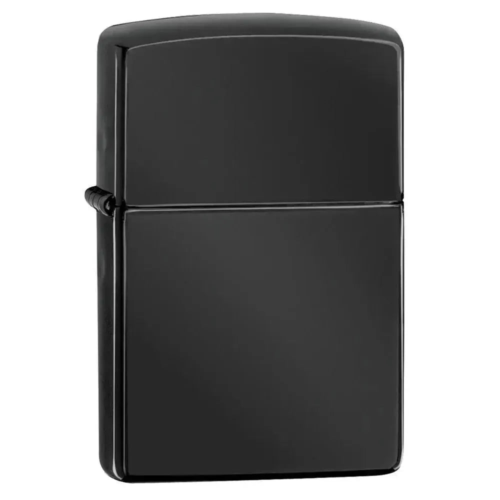 Zippo - Ebony High Polish Black - Game-On.no