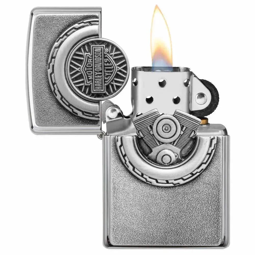 Zippo - Harley-Davidson® Silver - Game-On.no