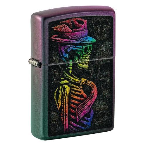 Zippo - Iridescent Skeleton Design - gameon.eu