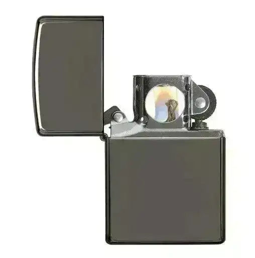 Zippo Lighter - Black Ice Lighter Pakke med Pipe Insert - Game-On.no