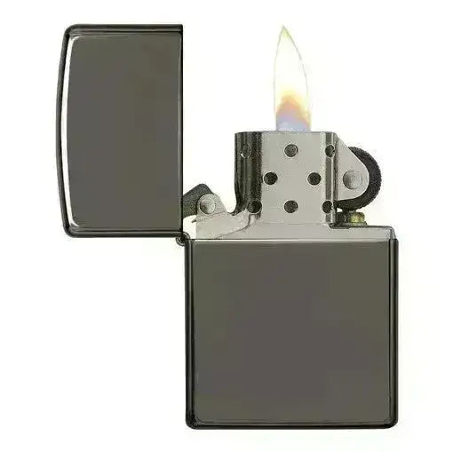 Zippo Lighter - Black Ice Lighter Pakke med Pipe Insert - Game-On.no