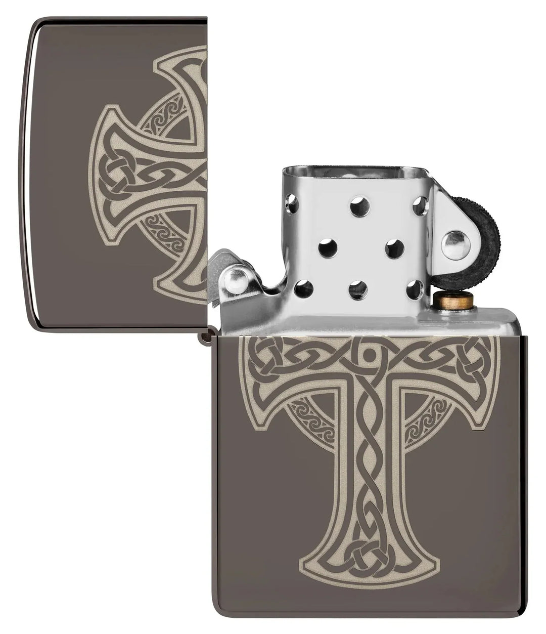 Zippo Lighter - Celtic Cross Design - Game-On.no