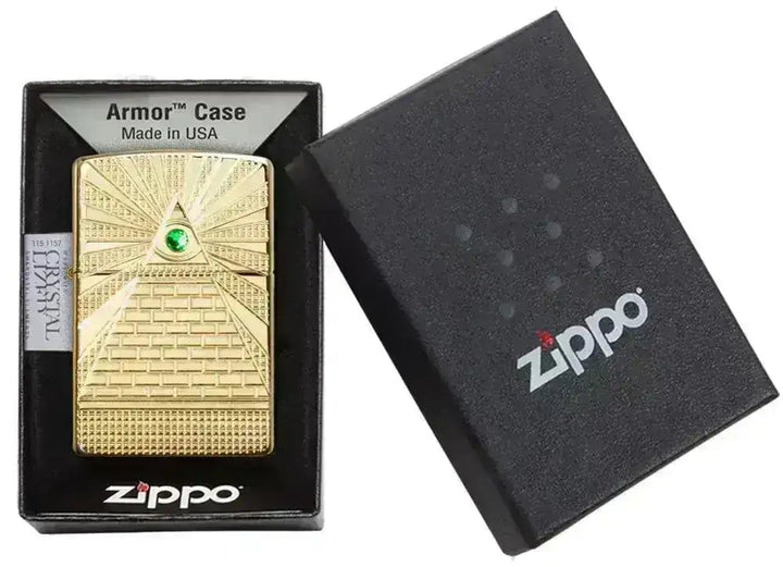 Zippo Lighter - Eye of Providence Design - Game-On.no
