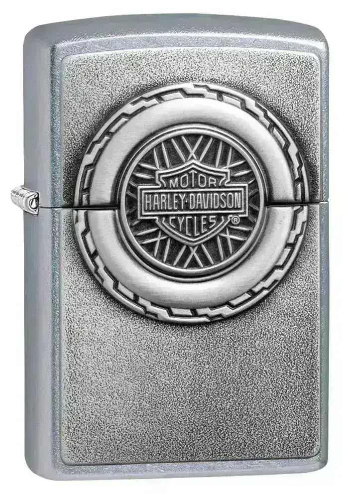 Zippo Lighter - Harley-Davidson® Silver - Game-On.no