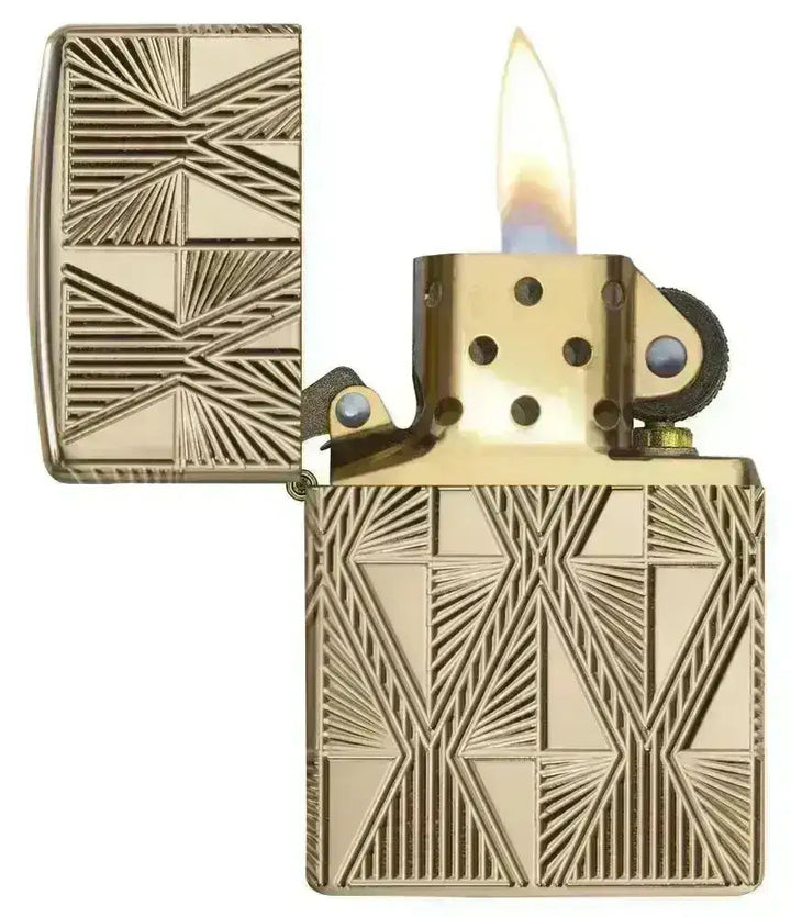 Zippo Lighter - Luxury Diamond Design - Game-On.no