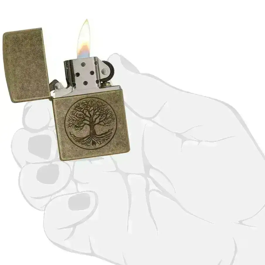 Zippo Lighter - Tree of Life - Game-On.no