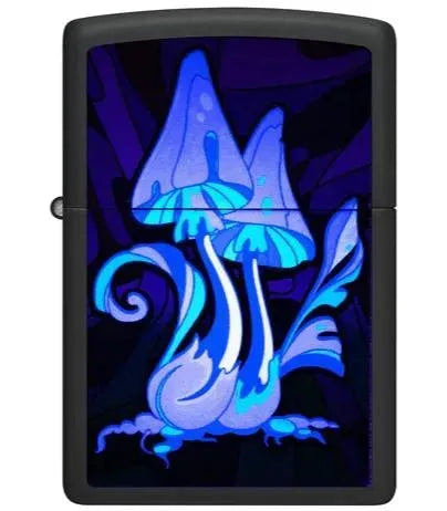 Zippo - Magic Mushrooms Neon Motiv - Game-On.no