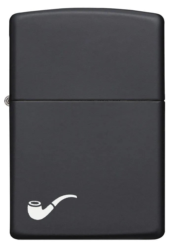 Zippo - Pipe Black Matte - Game-On.no